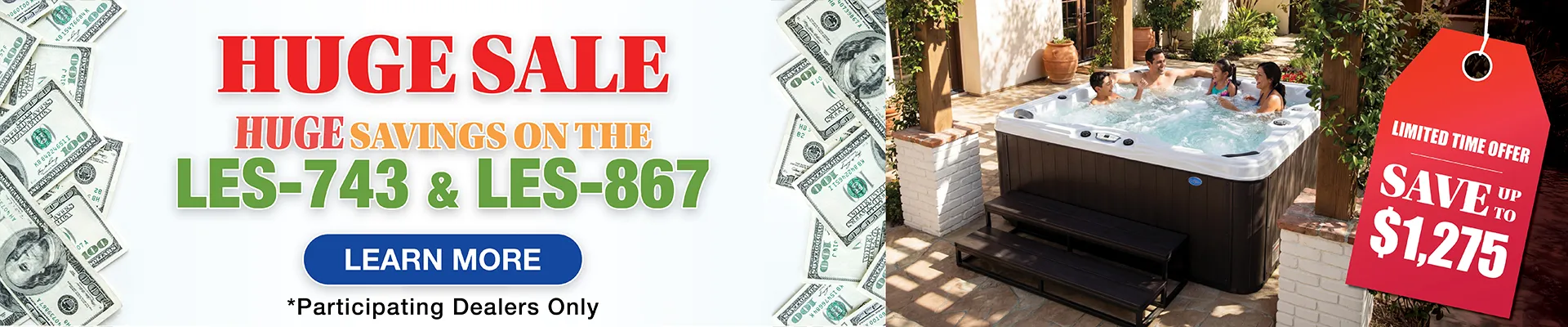 Calspas hot tub being used in a family setting - Henderson